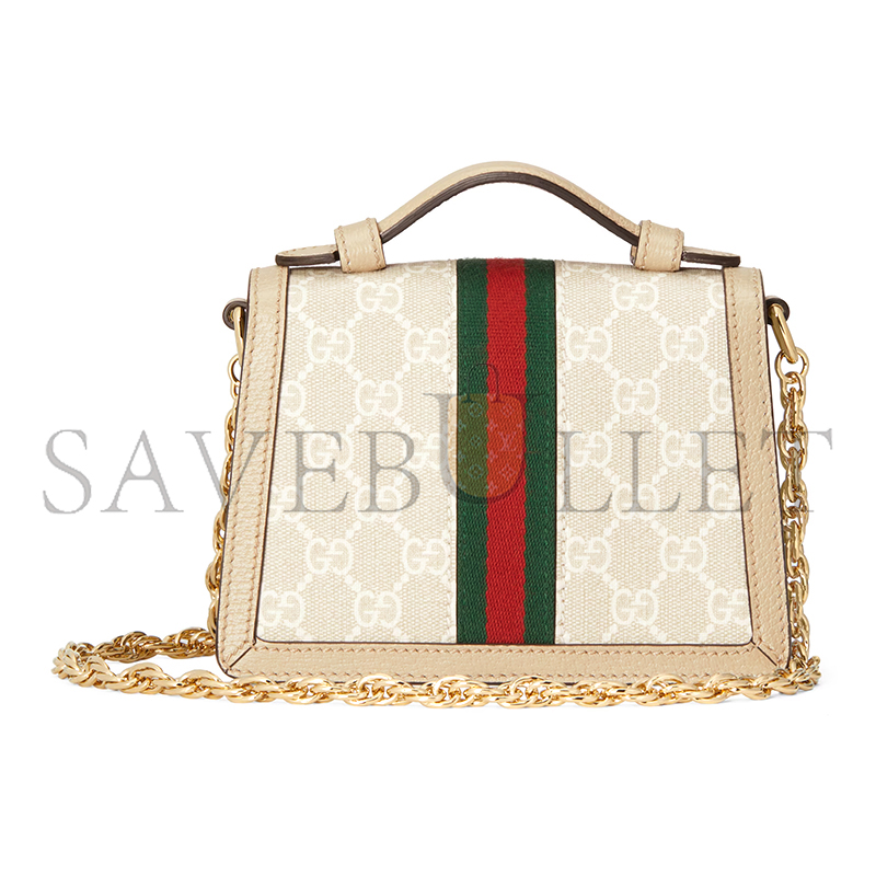 GUCCI OPHIDIA MINI TOP HANDLE BAG 696180 (17.5*13*6cm) GUCCI OPHIDIA MINI TOP HANDLE BAG 696180 (17.5*13*6cm)